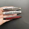 3D Metal Logo Grand Edition Emblem Car Fender Badge  Grand Edition Sticker Accessories