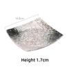 Japanese Ceramic Square tray Dining Food Plate Creative Coarse Ceramic Tableware Snack Dessert Sushi Dishes pasta plate sets