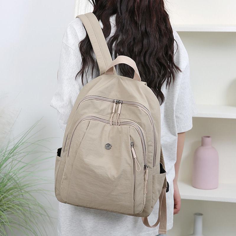 Women's Large Capacity Casual Oxford Backpack - Lightweight, Versatile, and Fashionable for Travel and Commuting