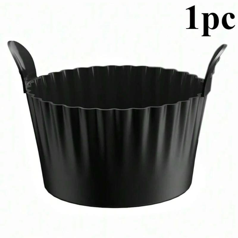

Air Fryer Basket Liners and Baking Cups Perfect for Cooking Eggs Cupcakes Non-Stick Oven and Dishwasher Safe Kitchen Tools