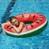 Watermelon-Shaped Inflatable Swim Ring - Durable PVC, Perfect for Pool Parties & Winter Fun, Great Christmas Gift
