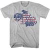 The Charlie Daniels Band American Flag Color Logo Unisexs T Shirt Rock Tour Merch