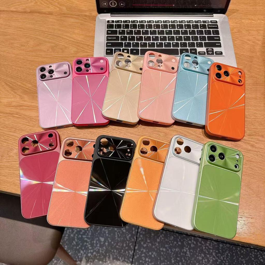 Aurora CD Pattern Apple 17 Phone Case: 16 Large Window Laser Shell & 15 Advanced Cool Shell 17 Cross-Border Shell