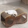 Katzenkralle Pfirsichholz Verschleißfest Wellpappe Katzen Spielhaus Villa Stroh Haustier Kratzbäume Produkte Zubehör Möbel Zubehör