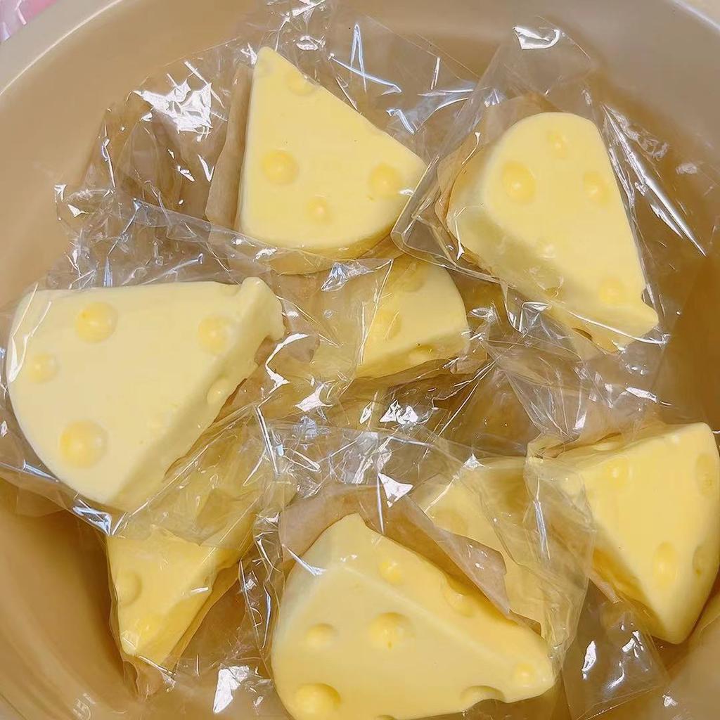 Sticky Cheese Slow Rebound Super Soft Kneading Slow Rebound Kneading Pressure Relief Vent Toy Squid Slowly Rising