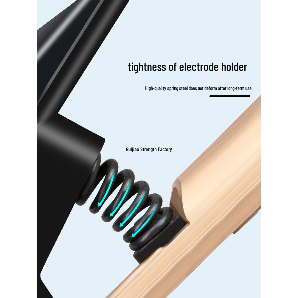 Durable 800A Copper Welding Pliers & Non-Scalding 500A Industrial Welding Holder - European Style