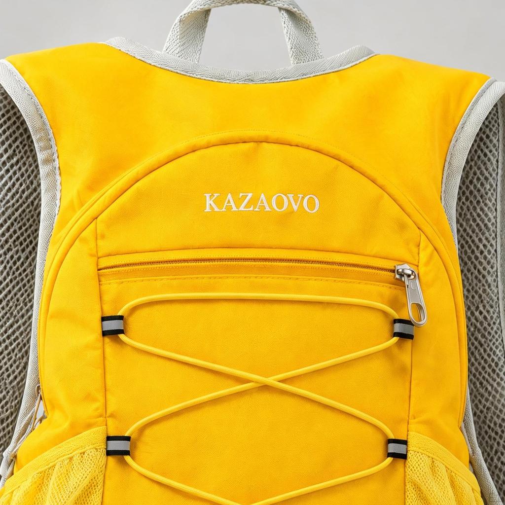Zaino da Escursionismo Compatto e Ultraleggero in Nylon con Scomparti Multipli per Uomo