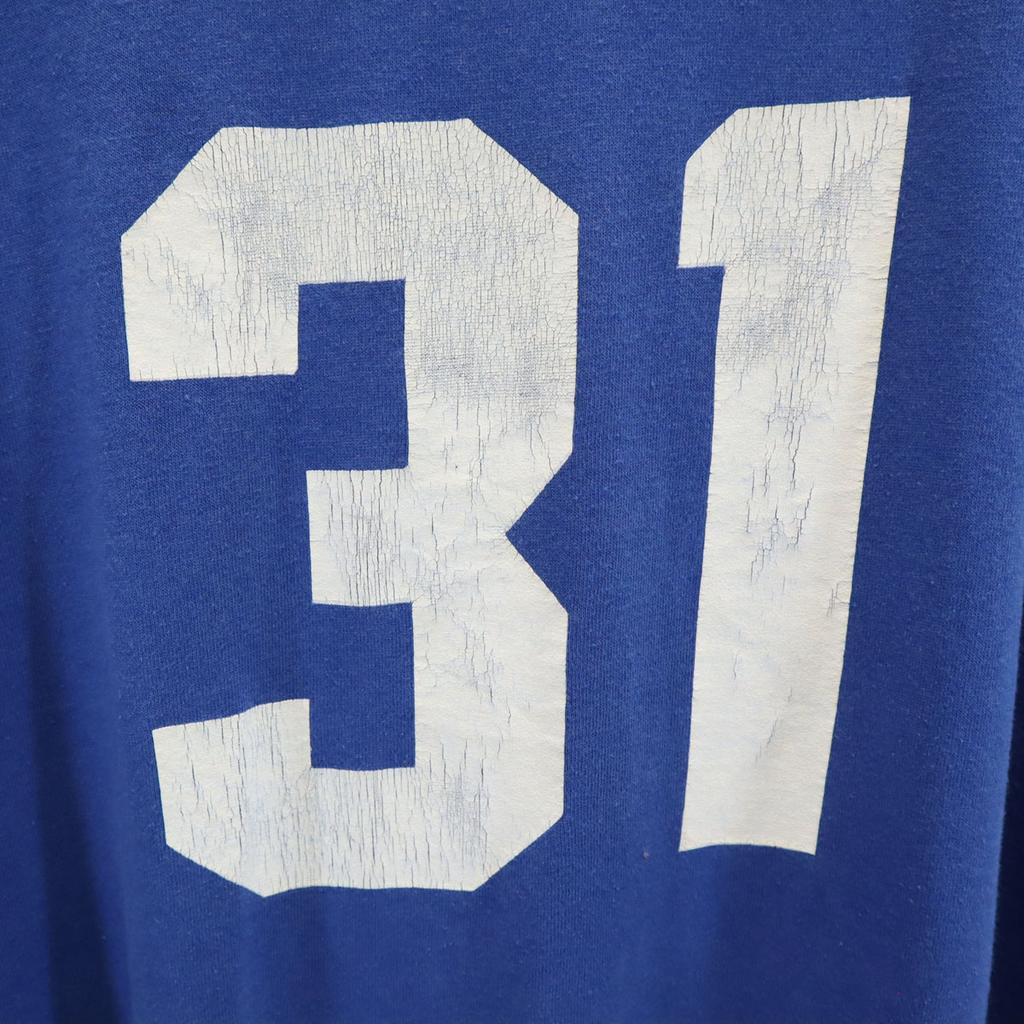 Russell Athletic 90s Made In USA Old Short Sleeve T-shirt XL Blue Men's Used