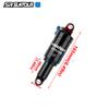 SR SUNTOUR 165mm Shocks baicycle 165/190/200mm Rebound Pressure BMX Mountain Bike XC Air Suspension Absorber Lighter to DNM