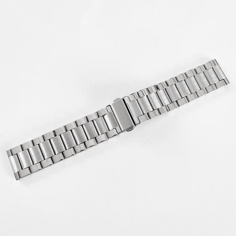 Men's Quick Release Stainless Steel Watch Band 20/22mm Metal Strap for Smartwatches