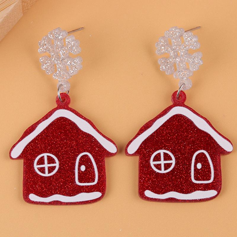 Christmas Earrings Collection With Santa Stars Bells And Bear Shapes For Women