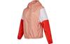 Jackets Women's Orange Pink Hooded Moderate Wind Shell H09721