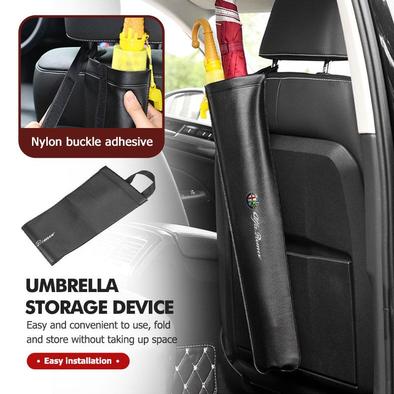 Car Umbrella Storage Bag Foldable Handheld Rainproof Cover For Alfa Romeo 159 Giulietta Giulia 147 Mito 156 159 166 GT Stelvio Jkl123