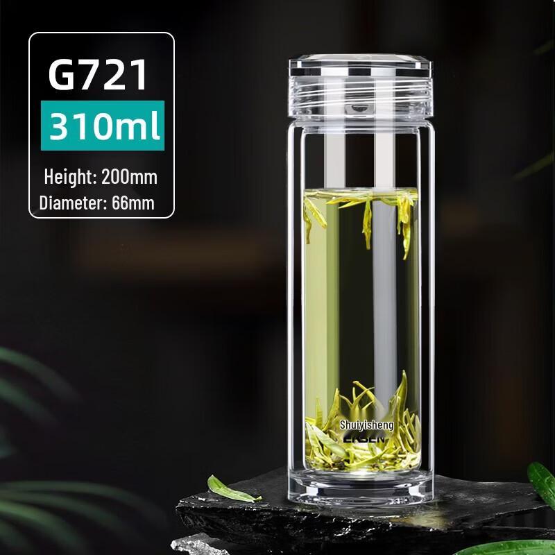 Shui Yisheng G721 Heat-Resistant Glass Tea Brewing Cup