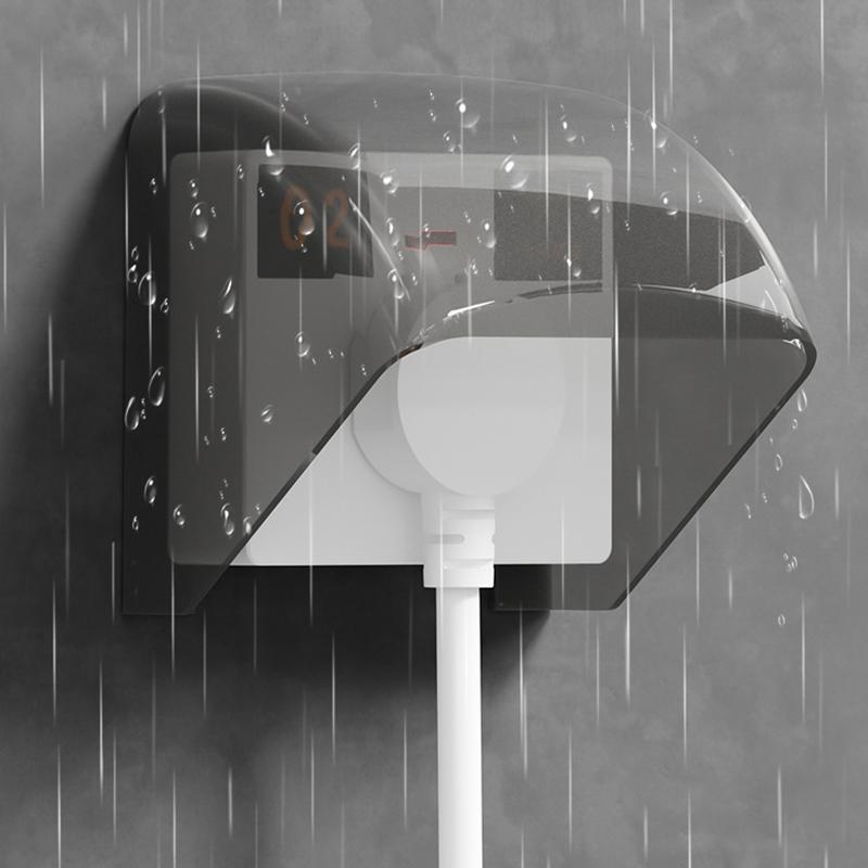 Osłona przeciwdeszczowa gniazda 86 Typ Uniwersalna osłona ochronna gniazda ściennego Wodoodporna osłona przeciwdeszczowa gniazda