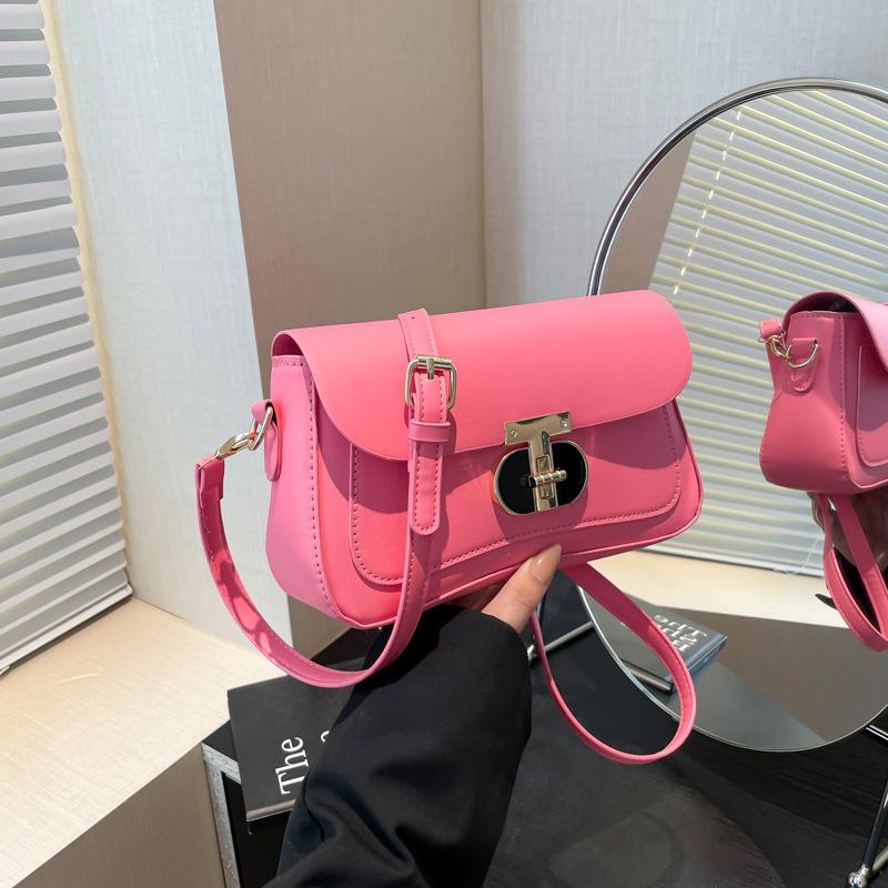 Niche retro versatile shoulder bag women's 2025 spring new fashion foreign style simple literary messenger small square bag