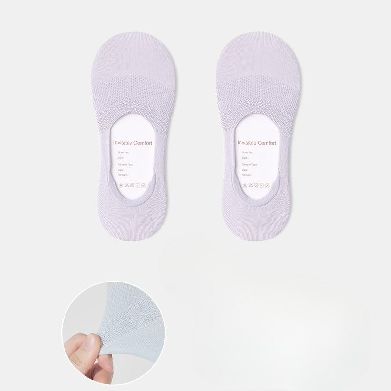 

Носки-следки, Женские сетчатые дышащие и не спадающие, Невидимые носки, Тонкие короткие носки с антискользящим эффектом, Дезодорирующие и антибактериальные хлопковые носки 1 pair