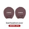 For KIA Car Seat Headrest Cover Anti-wear Protective Case Ceed ED 2006 2007 2008 2009 2010 2011 2012 aic265