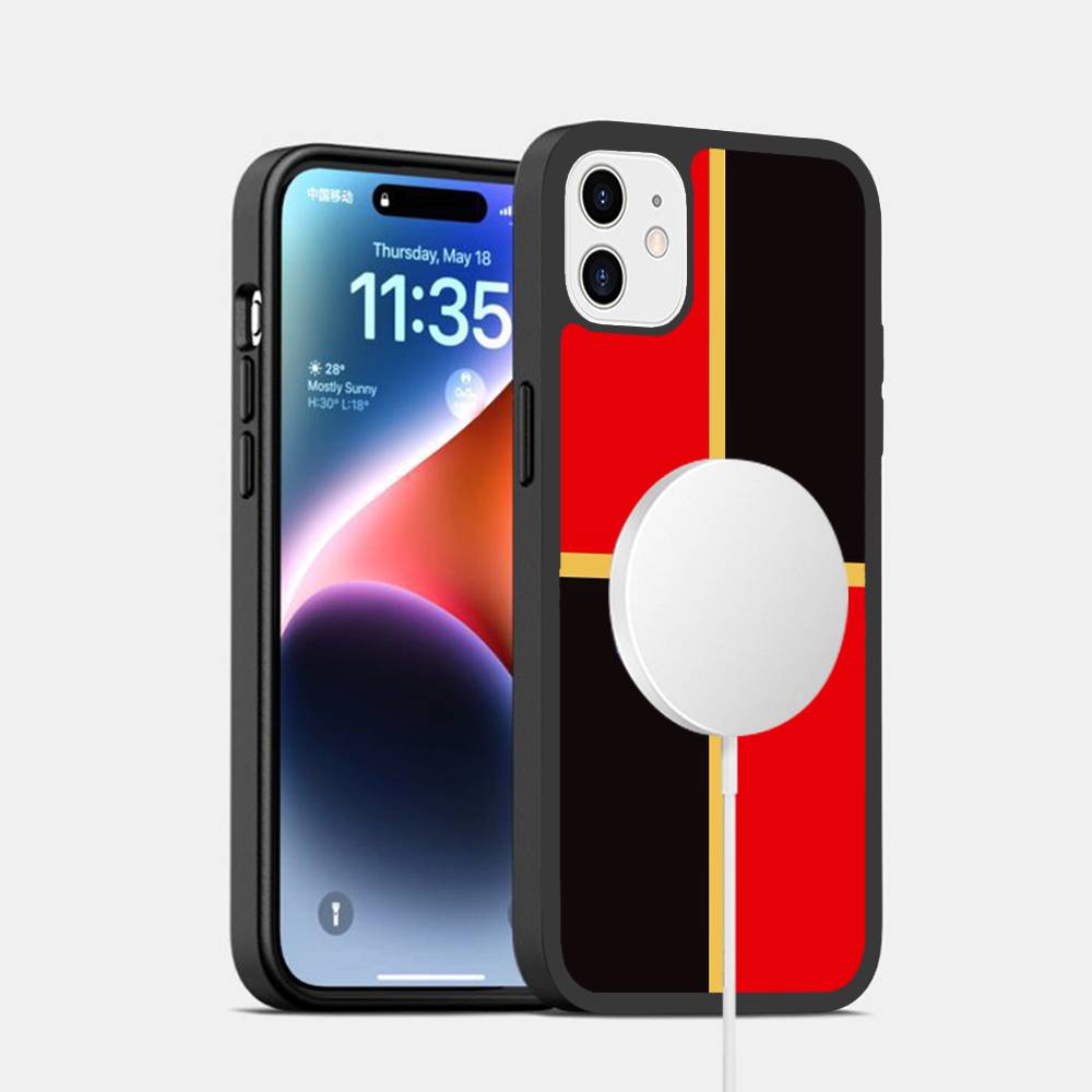 Funny Albania Albanians Flag Magnetic Wireless Phone Case For iPhone 17 16 15 14 Plus 13 12 11 Pro Max