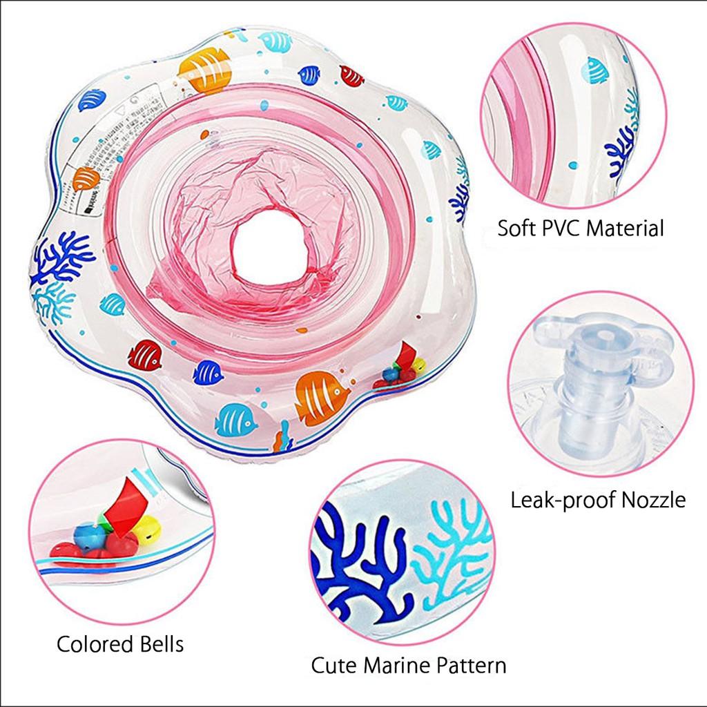 Inflatable Infant Armpit Kids Floating Pool Accessories Bath Circle Shower Inflatable Ring Toy Pink/blue/green Baby Swimming Ring