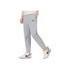 Nike Solid Logo Print Elastic Waist Straight-Leg Knit Sweatpants Men Bottoms Grey DM6622-012