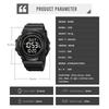 SKMEI Men's Outdoor Student Sports Electronic Waterproof Night Light Electronic LED Watch 2230