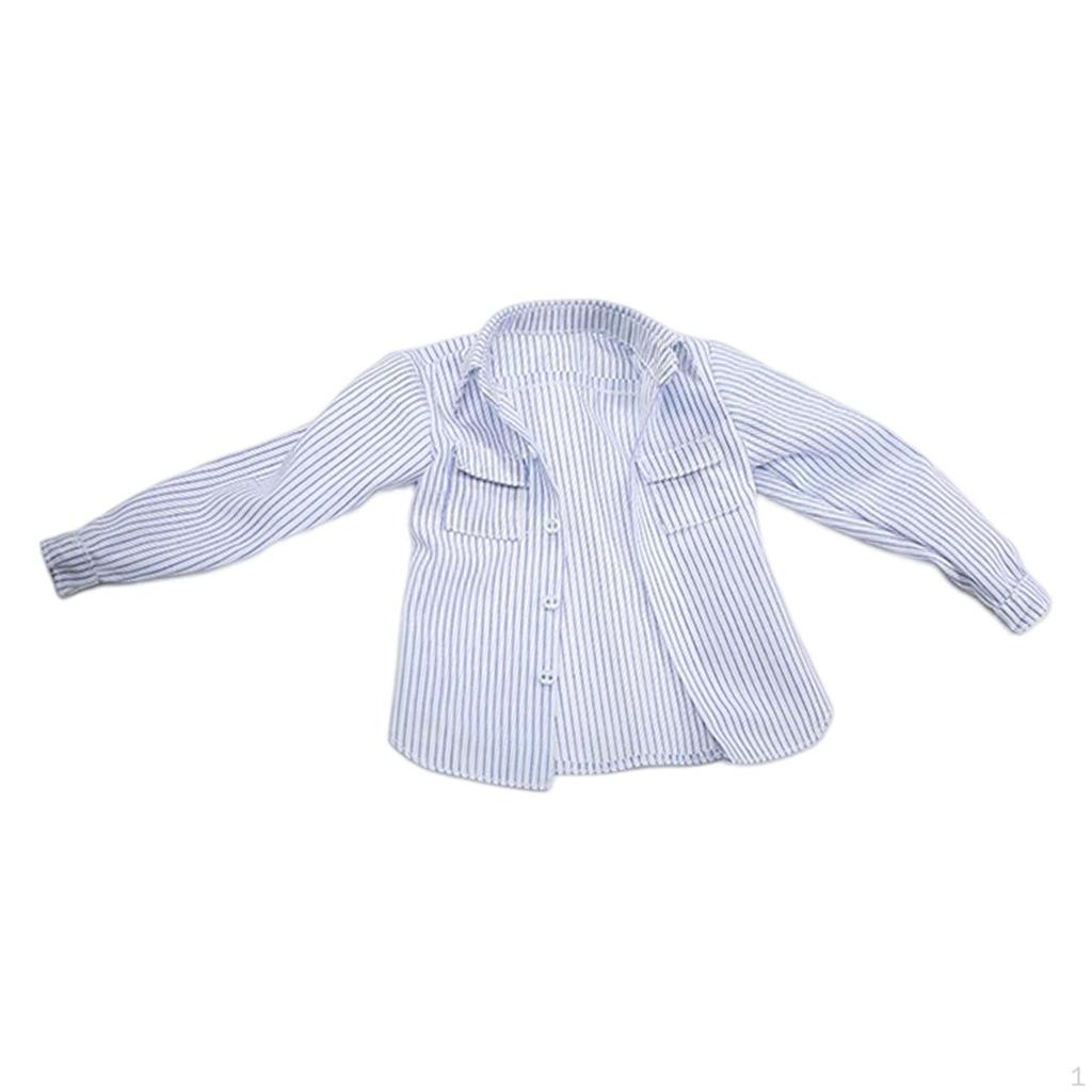 1/6 Doll Clothes Shirt Outfits for 12'' Action Figures Decor, Accessories, Accessory