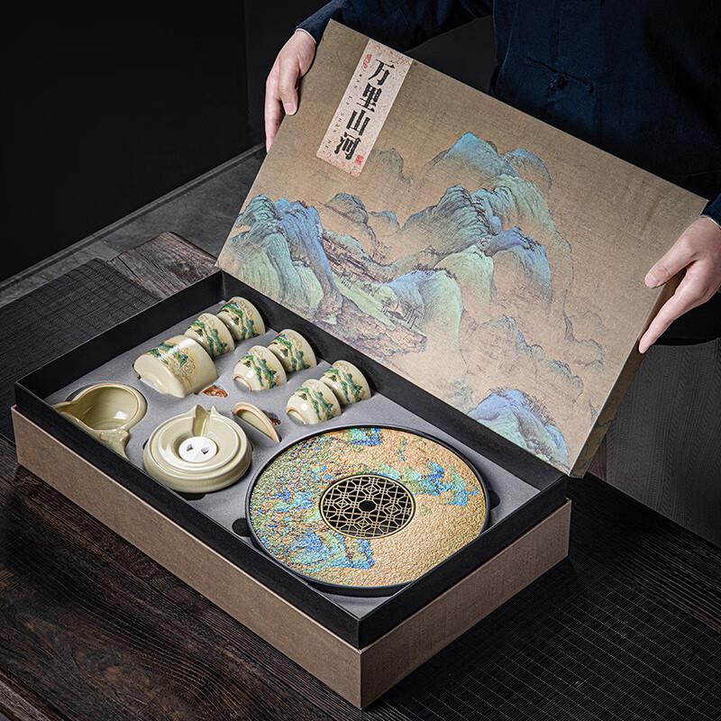 Ru Kiln Panorama Automatic Tea Set