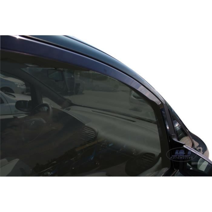 Déflecteurs d'air - J&J AUTOMOTIVE - Opel Zafira A 1999-2005 - Fumé - Acrylique renforcé - Installation facile