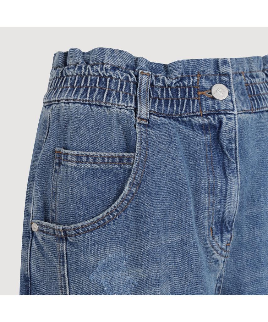 LUCKY CHOUETTE Waist Banding Denim Pants (Blue)_Lfpds25290Bux