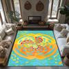 Colorful Abstract Area Rug Modern Geometric Carpet Living Room Decor Non Slip Floor Mat Home Decor Indoor Outdoor Accent Rug