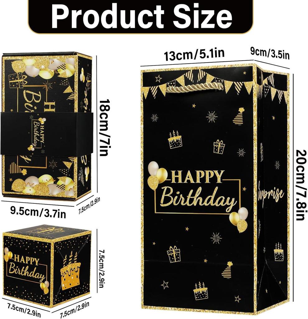 Valentine's Day surprise jumping box birthday creative gift box bouncing red envelope gift box