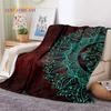 3D Mandala Yoga Flower Bohemia Meditation Nature Soft Flannel Blankets,Throw Blanket Comfortable Blanket for Picnic Beds Bedroom