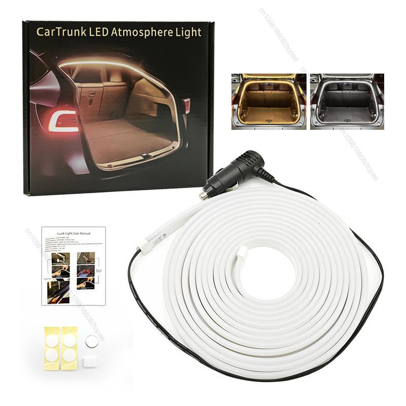 For IDEAL Li Auto One L6 L7 L8 L9 Car Rear Trunk Brighten LED Strip Lighting Waterproof Flexible Accessories
