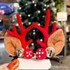 2 Buc/set de Agrafe de Păr de Crăciun Accesorii de Păr Dulci Petrecere Corn de Ren Clip de Top Modă Femei Festival Anul Nou Accesoriu de Păr