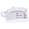 LD‑858HF Big Button Telephone Amplified Photo Memory Corded Landline for Seniors Elderly