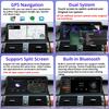 8.8" Wireless Carplay Auto Car Radio For BMW 5 Seires E60 LHD 2006-2012 CCC CIC System Android 13 GPS Multimedia Video Player FM BT