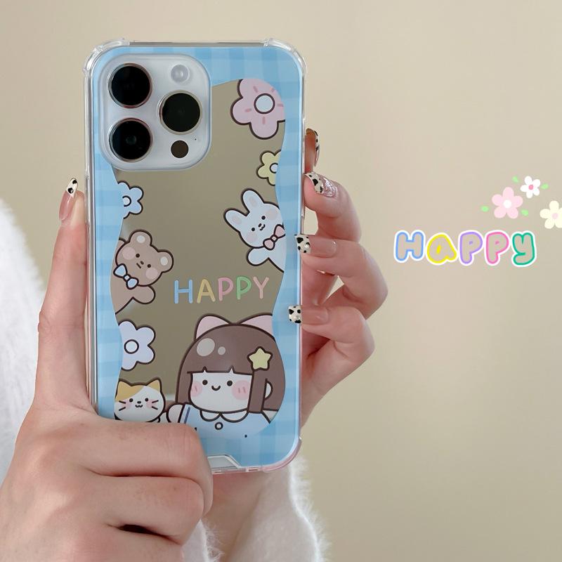 Zhitai Mirror Case for iPhone 16/14, Huawei P60/Mate60, and Xiaomi 14