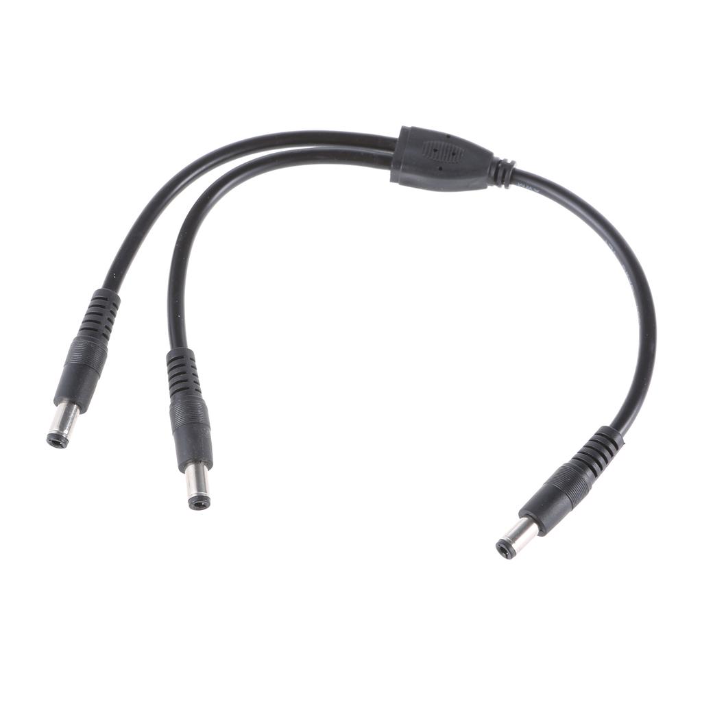Cablu de alimentare DC5.5x2.1MM Splitter DC Y Cablu de alimentare pentru CCTV LED 18AWG Durabilitate Cablu de alimentare 30cm/11.81in