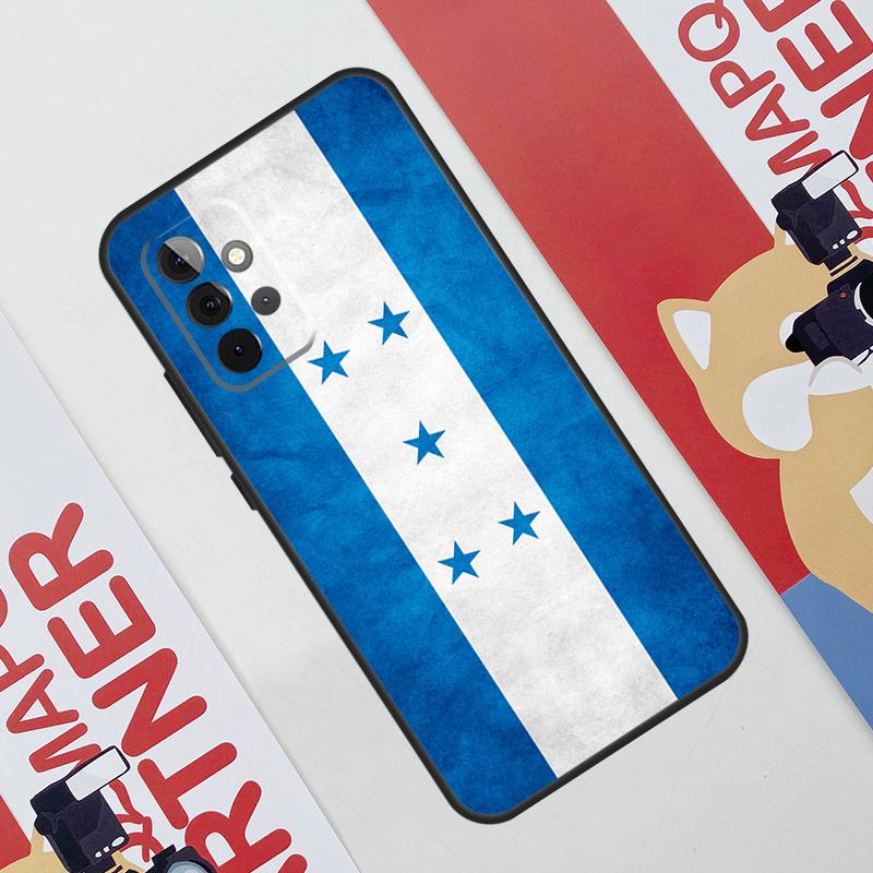 Honduras Flag Case For Samsung Galaxy A36 A35 A55 A06 A16 A26 A56 A53 A32 A52 A33 A13 A14 A34 A54 A17 A15