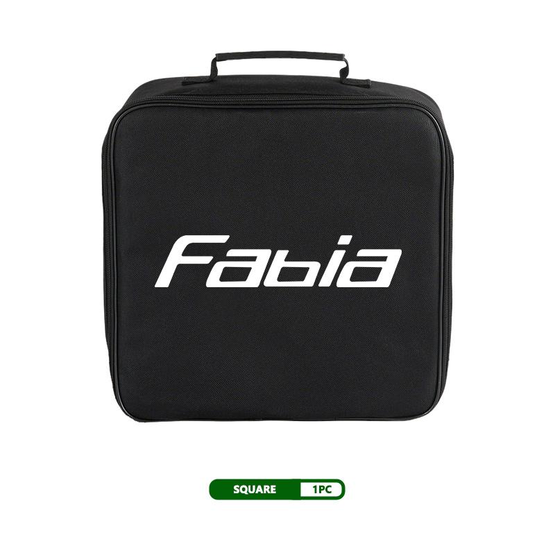 AAAJE1 EV Car Charger Cable Bag Rechargeable Gun Storage Organizer Box For Skoda Octavia A5 A7 RS Fabia Superb Rapid Karoq