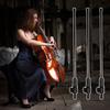 Puntale per Violoncello in Fibra di Carbonio Tappo Antiscivolo per Puntale Leggero Puntale per Cordiera di Violoncello Accessori di Ricambio per Violoncello