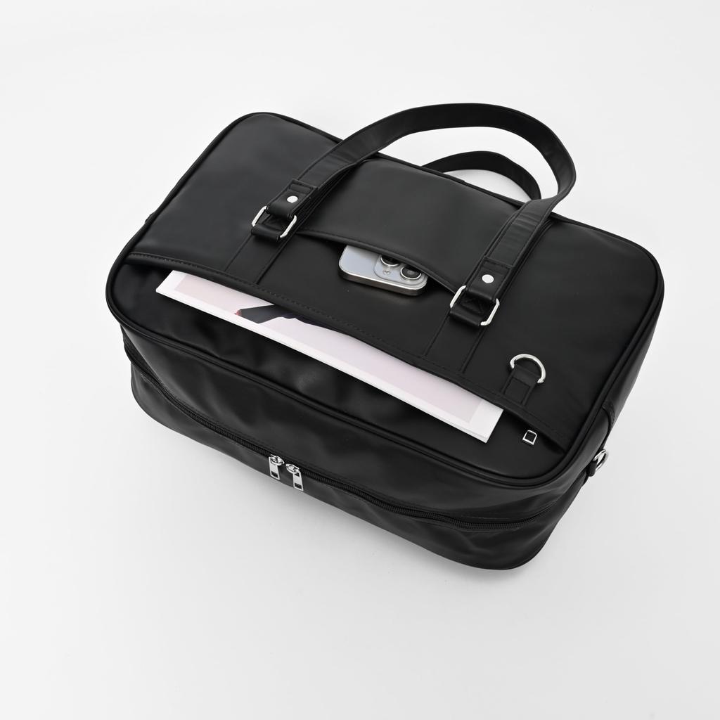 School Boston synthetic for high school junior high school brand shoulder strap [Sebyou] bag, bag, leather, girls, boys, students, students, popular,