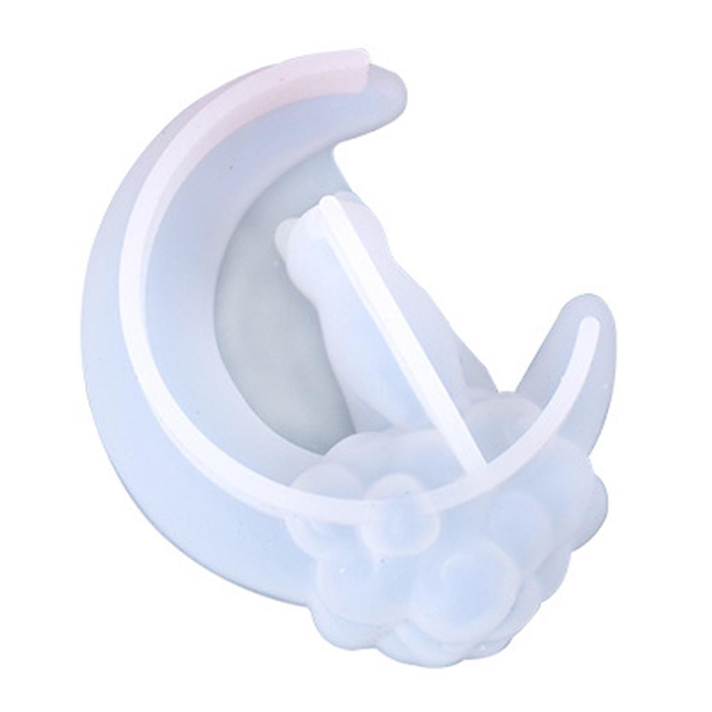 

Кришталева епоксидна смола. Мила зоряна форма для кота. Місяць. Кошеня. Кулон. Лиття. Силіконова форма. Ремісничі прикраси своїми руками. Ювелірні вироби T. 2