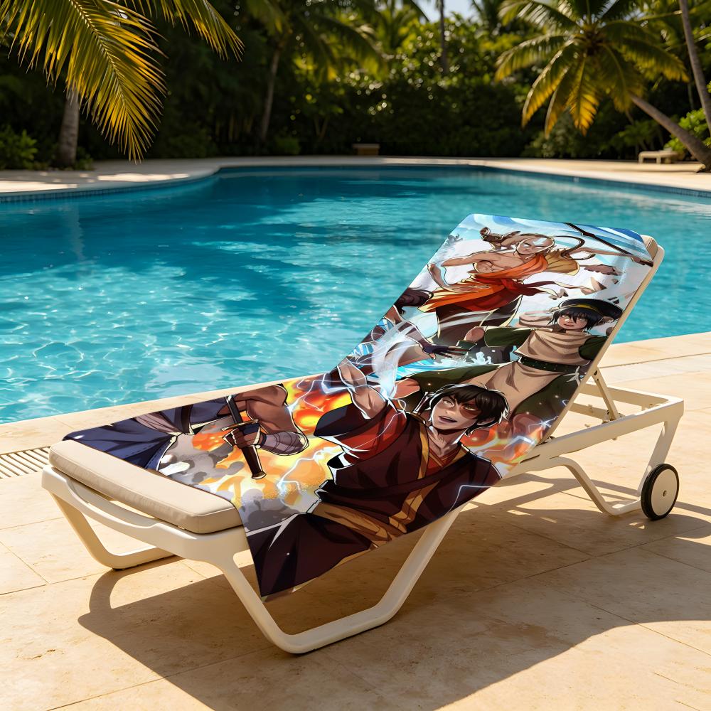 Cartoon A-Avatar T-The L-Last A-Airbender Handtuch Stranddecke Handtuch Für Reise Fitnessstudio Dusche Luxus Leicht Camping Pool heiß
