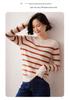 2026 Lokasha Women's Seamless Cashmere One-Piece Sweater, Round Neck Pullover, Base Layer, Autumn/Winter Knitwear.