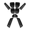 Pack of 10 Door Side Storage Organizers for 2025 with TPE Construction and Anti Slip Texture for Vehicle Organization