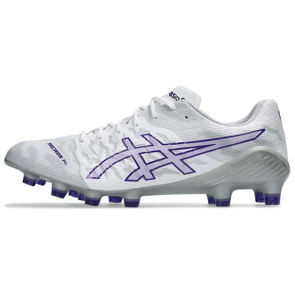 Asics Ds Light Acros 3 Comfortable Lightweight Soccer Shoes Men Soccer Shoes White Purple 1101A070-100