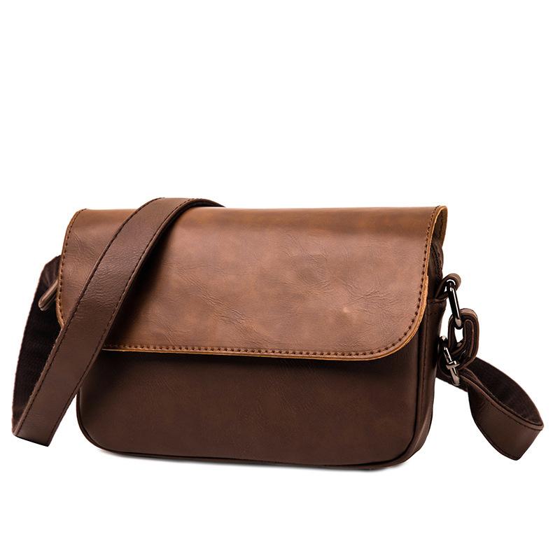 TS JYL laptop bag,Minimalist Men Crossbody Bag Korean Style Chest Bag Casual Messenger Satchel