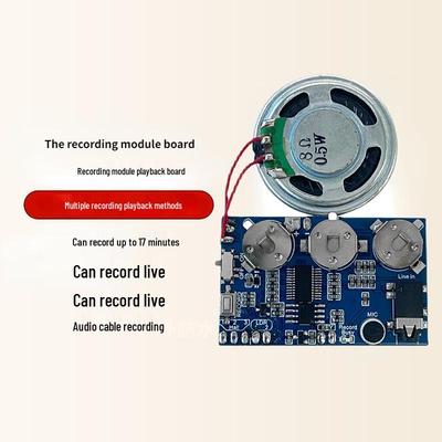 Greeting Card Music Module: Voice Recording for Birthday, Thanksgiving, Christmas, DIY Creative Chip.